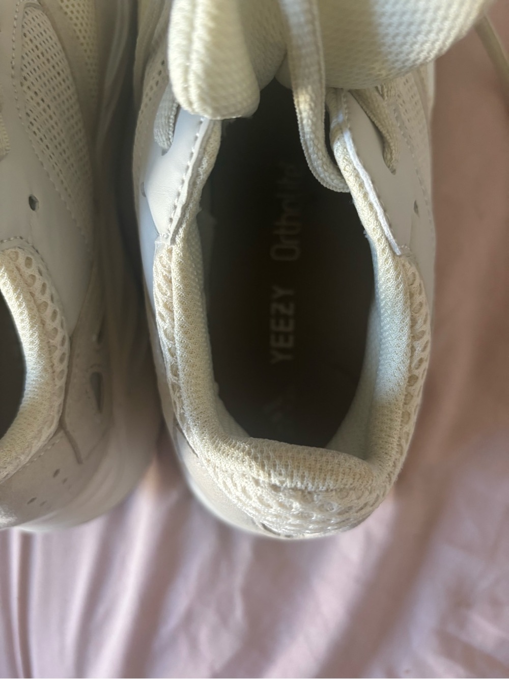Yeezy woman's ortholite /White Athletic Sneakers